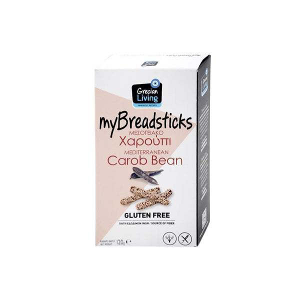 GLUTEN FREE BREADSTICKS – MEDITERRANEAN CAROB BEAN