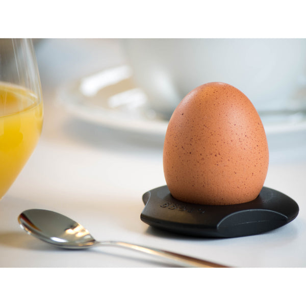 cregg | egg topper + egg cup + napkin ring / Black