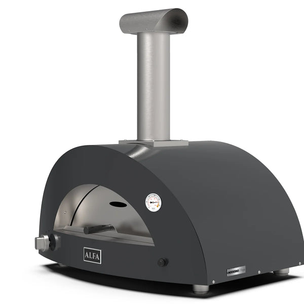 Alfa MODERNO 2 Pizza Oven - Ardesia Grey (+Hybrid Kit)