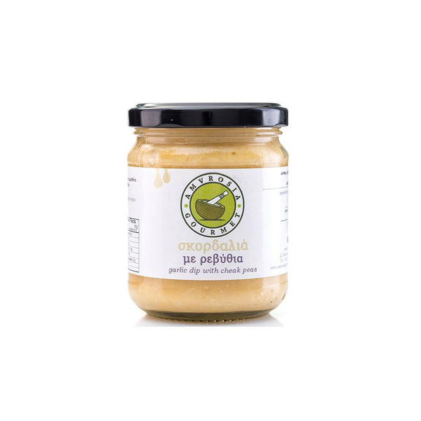 GARLIC DIP WITH CHEAK PEAS