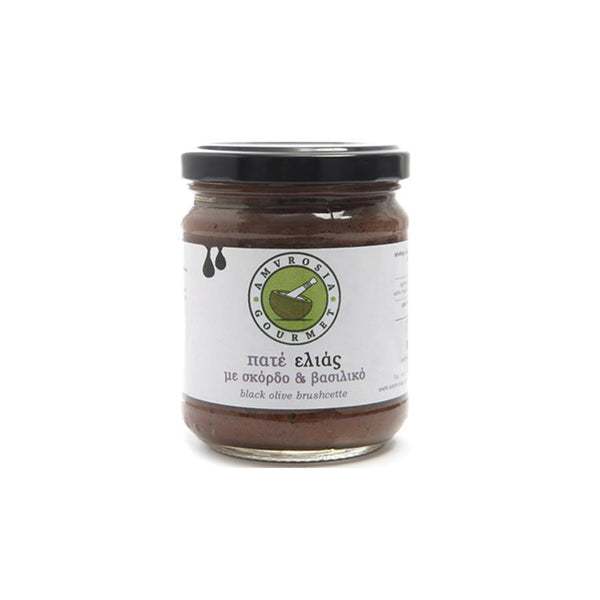 OLIVE SPREAD WITH GARLIC AND BASIL