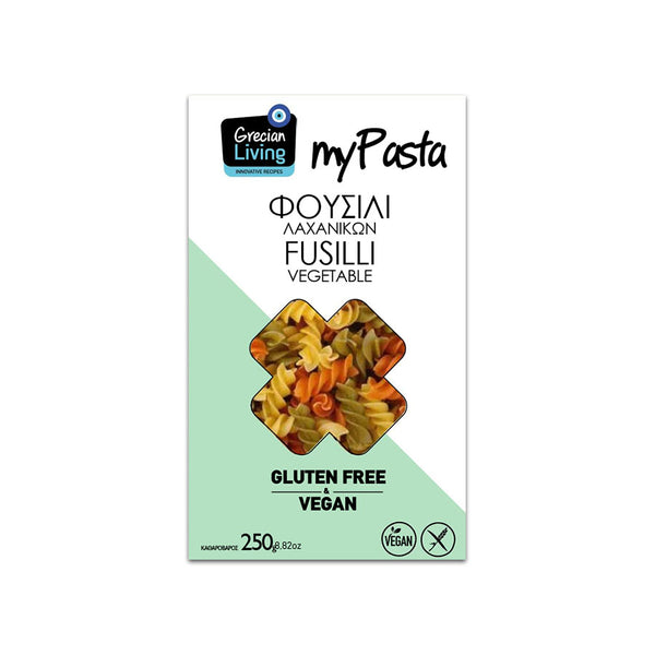 GLUTEN FREE FUSILLI VEGETABLE (VEGAN)