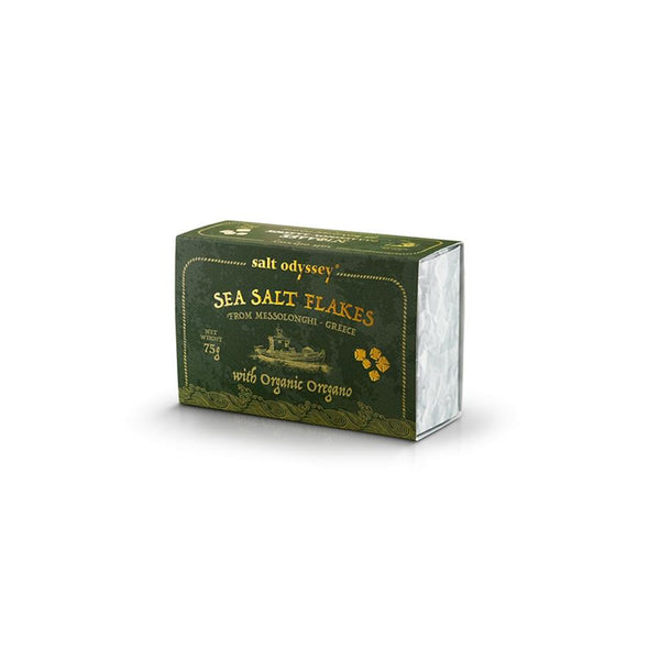 SEA SALT FLAKES (OREGANO) CERTIFIED ORGANIC