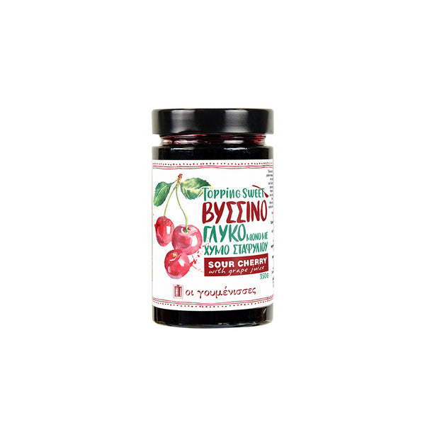 SOUR CHERRY FRUIT PRESERVE (NO ADDED SUGAR)