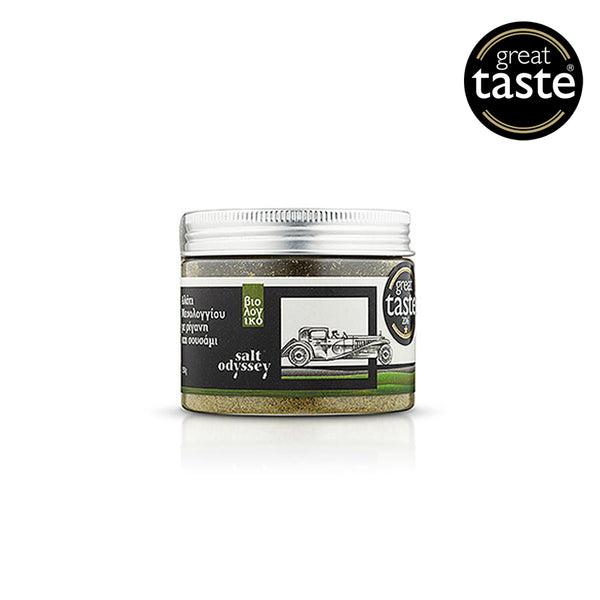 SEA SALT WITH OREGANO AND SESAME CERTIFIED ORGANIC
