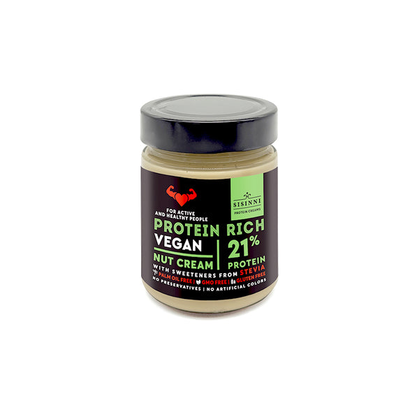 VEGAN NUT CREAM RICH IN PROTEIN 21% (NO ADDED SUGAR)
