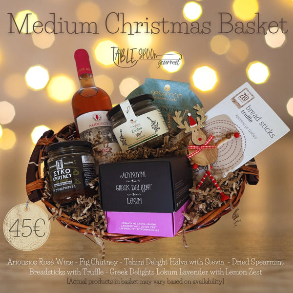 MEDIUM CHRISTMAS GIFT BASKET