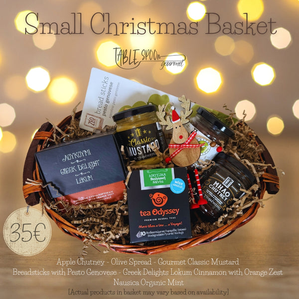 SMALL CHRISTMAS GIFT BASKET