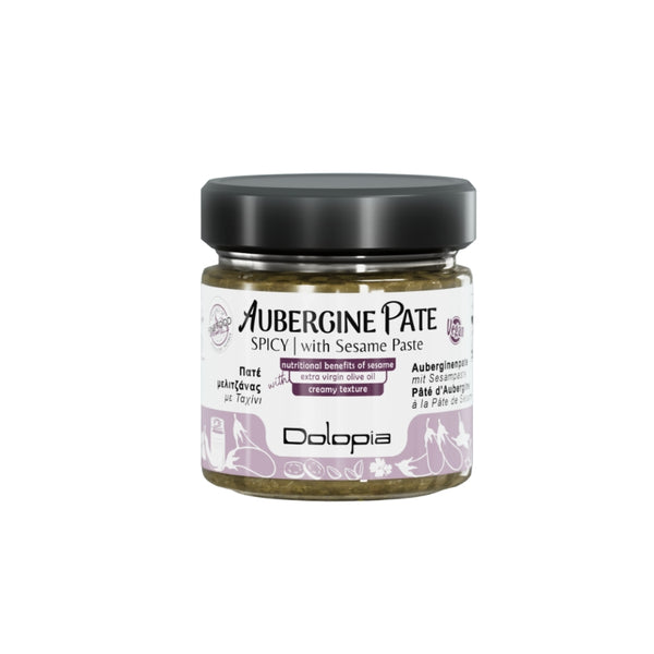 AUBERGINE PATE WITH SESAME PASTE HOT