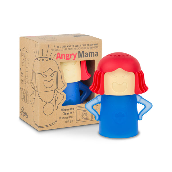 Angry Mama | Microwave cleaner / Red+Blue