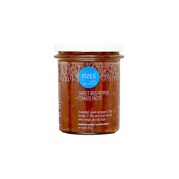 SWEET RED PEPPER AND TOMATO PASTE