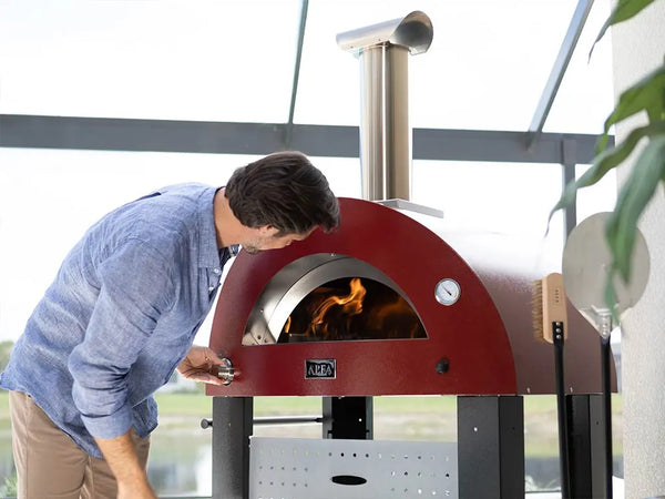 Alfa MODERNO 2 Pizza Oven - Ardesia Grey (+Hybrid Kit)