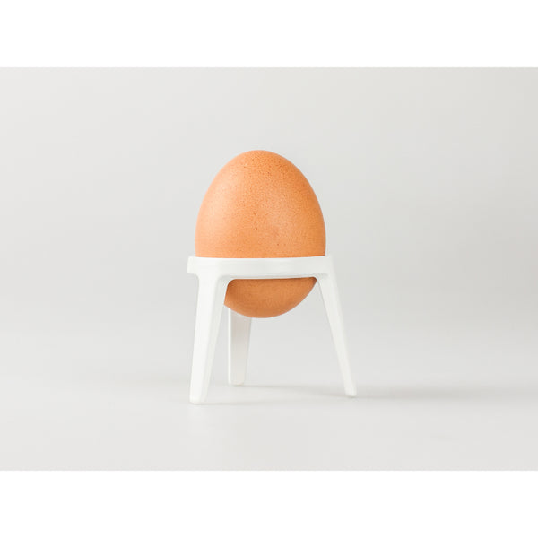 rocket | egg cup / White