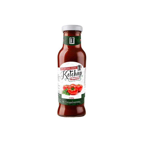 KETCHUP FROM RIPE GREEK TOMATOES WITHOUT SUGAR