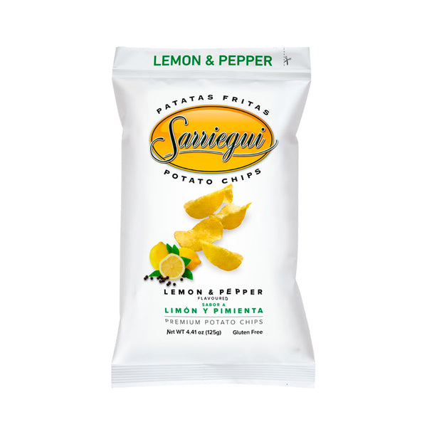 LEMON & PEPPER FLAVOURED PREMIUM POTATO CHIPS